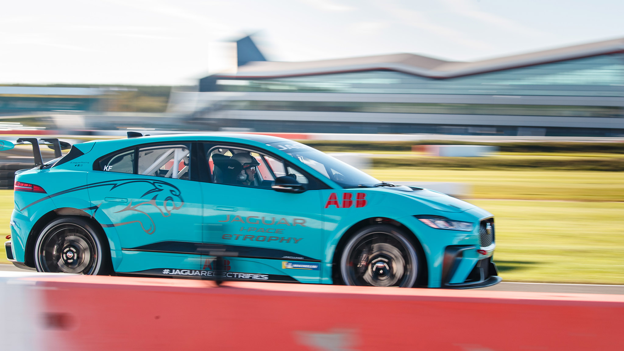 Our Pro Racer Tests The Jaguar I Pace Etrophy Race Car